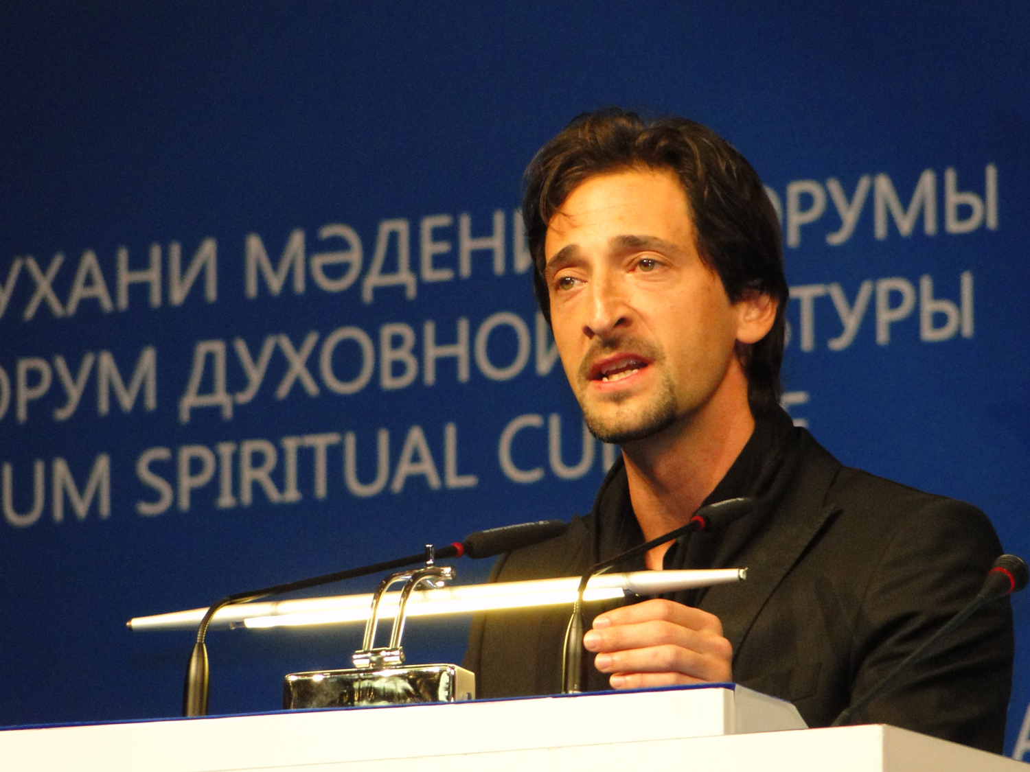 Adrien Brody in Astana